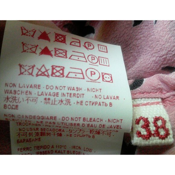 Marni Italy Pink 100% Silk Sleeveless Top IT 38 Sm - Picture 12 of 12